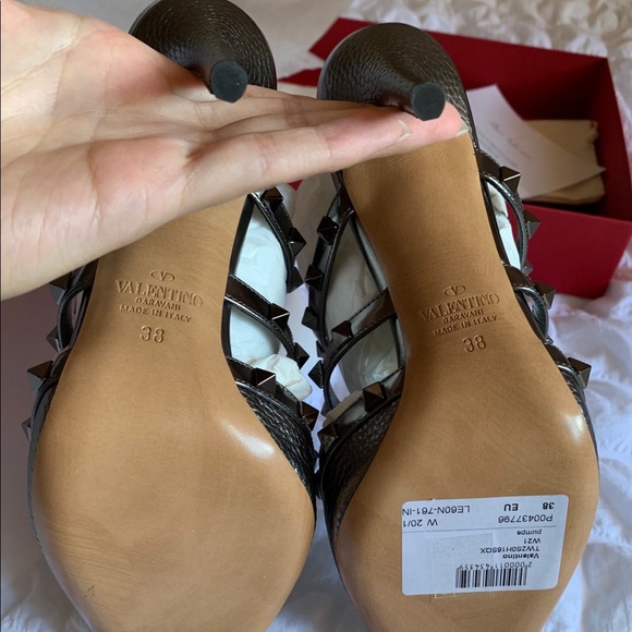 Valentino Rockstud Mules Pump - Picture 3 of 9